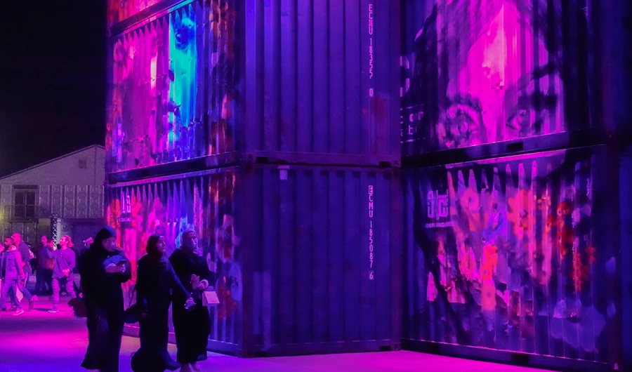 Saudi graffiti adds color to MDL Beast music festival