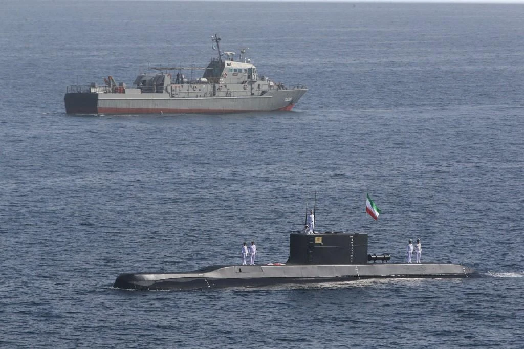 The Iranian TV also said the drill shows that Iran is not isolated, despite the US withdrawal from the 2015 nuclear deal with world powers and the Trump administration’s escalated sanctions on Iran. (File/AFP)