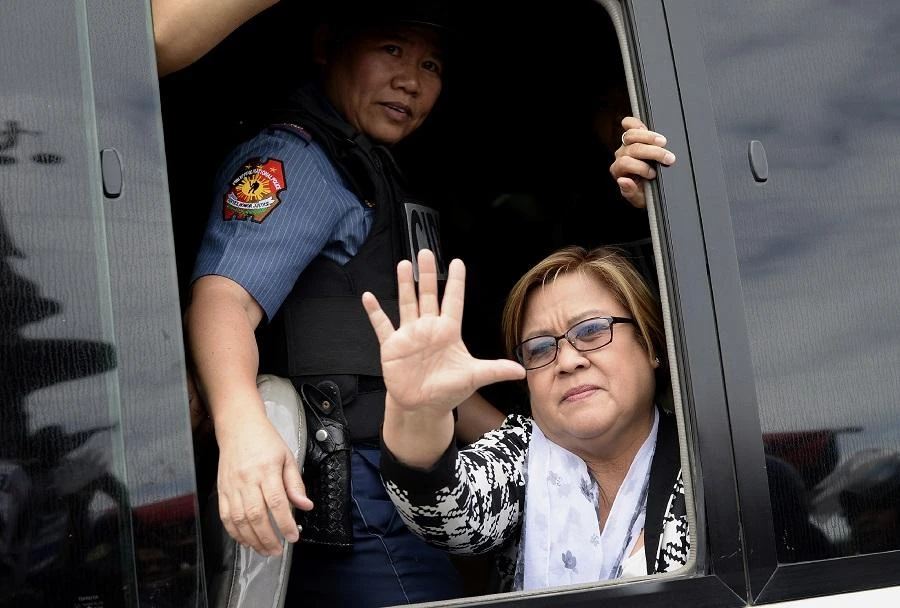 The move comes after Donald Trump approved 2020 budget criticizing detianed Philippine senator Leila De Lima. (File/AFP)
