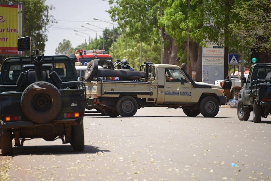 Daesh West Africa Province issued a statement saying one of its members drove into the base in northern Soum Province and set off a bomb. (File Photo/AFP)