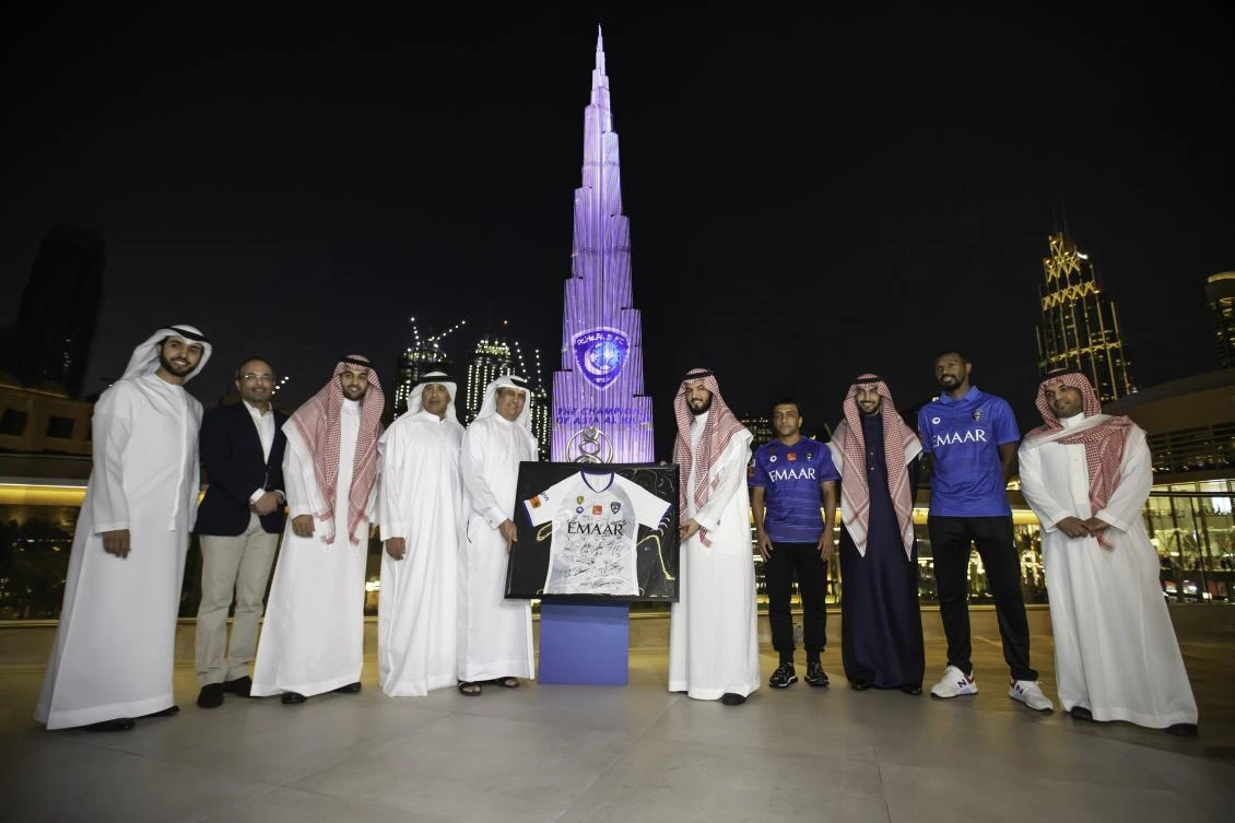 Saudi Arabia’s Al-Hilal celebrate AFC Champions League win in Dubai