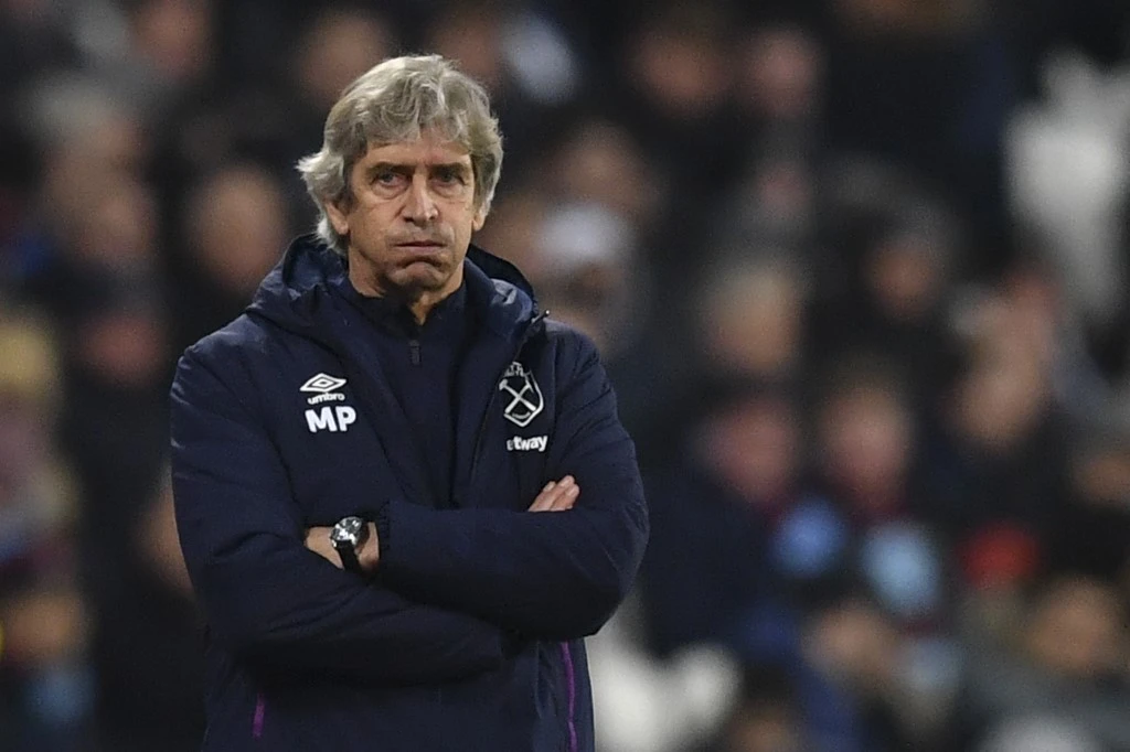 Manuel Pellegrini was sacked soon after the Hammers succumbed to a Leicester side. (AFP)