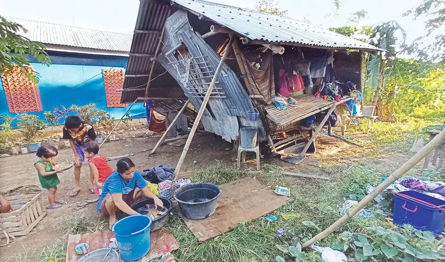 Typhoon Phanfone that barreled through the central Philippines has left dozens dead and missing, and forced thousands to flee their homes. (File/AP)