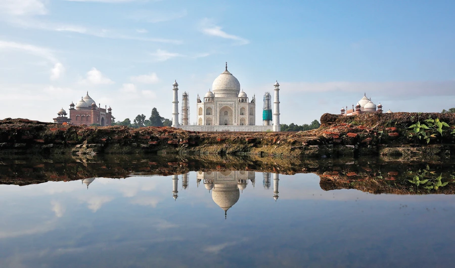 Managers in luxury hotels and guest houses near the Taj Mahal said last-minute cancellations during the festive season have dampened business sentiment. (Reuters/File)