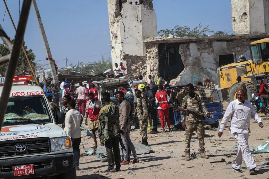 The air strikes came a day after at least 90 people were killed in a truck bombing at a busy checkpoint in the Somali capital Mogadishu, the deadliest attack in more than two years. (File/AFP)