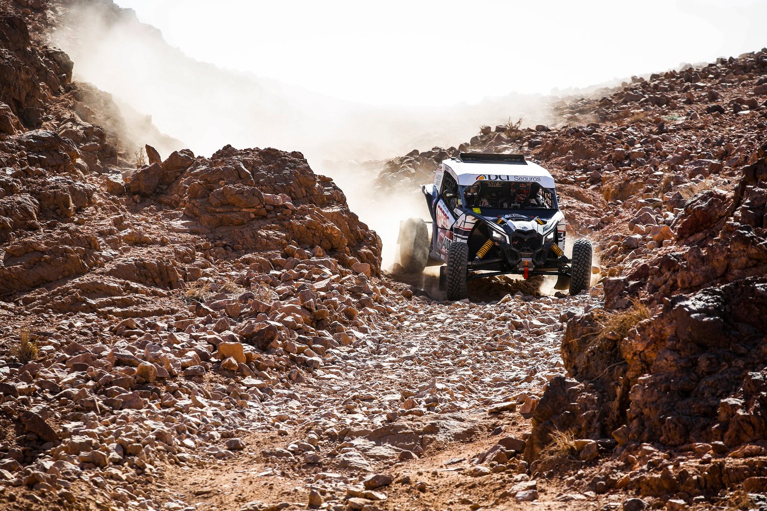 Tuesday saw Stage 3 of the Dakar Rally get underway with a start and finish in Neom. (Saudi Automobile and Motorcycle Federation's twitter account)