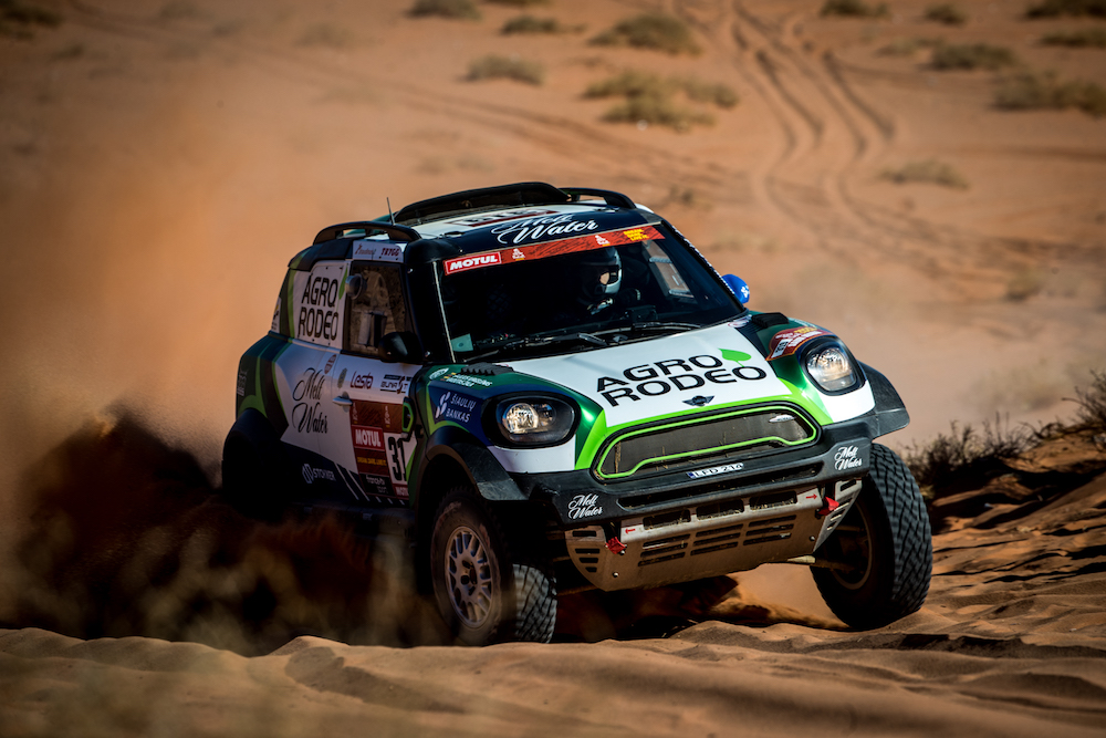 Tuesday saw Stage 3 of the Dakar Rally get underway with a start and finish in Neom. (Supplied: Dakar Rally)