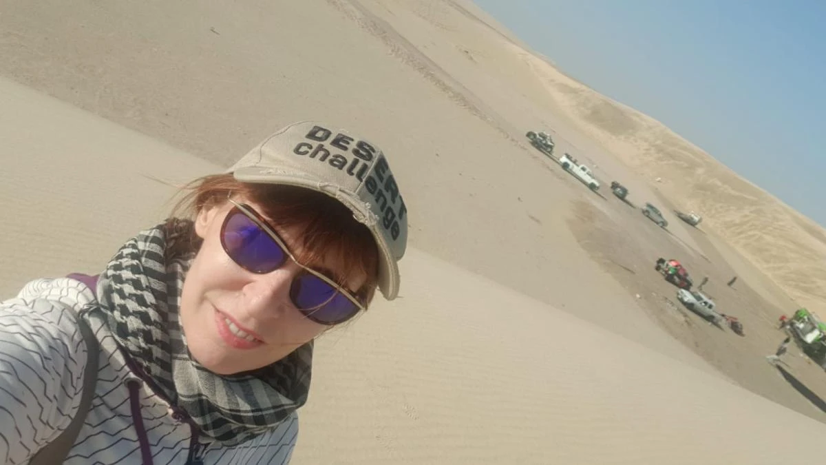 Sveta Amelichkina, a Moscow-based Russian journalist shares her experience of covering motorsport in the Kingdom. (Supplied)