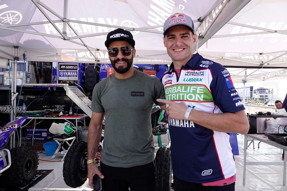 The area was buzzing with the sound of engines as mechanics and drivers made last-minute tweaks and test runs in readiness for scrutineering checks ahead of Sunday's start. (AN Photo/Huda Bashatah)