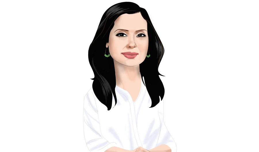SAMAR ALSHORAFA. (Illustration by Luis Grañena)