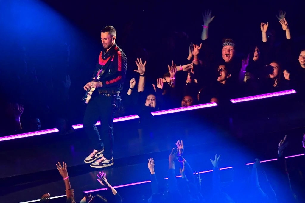 Maroon 5’s ‘She Will Be Loved’ was the most popular song among listeners in Saudi Arabia. (AFP)