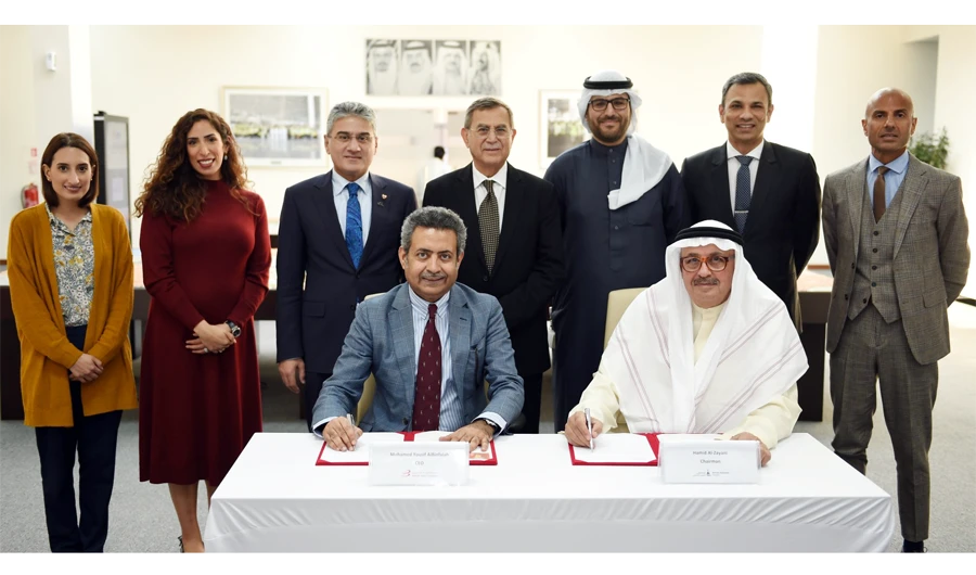 The agreement was signed by BAC Chief Executive Officer Mohamed Yousif Al-Binfalah and BSH Chairman Hamed Rashid Al-Zayani at the BAC headquarters.