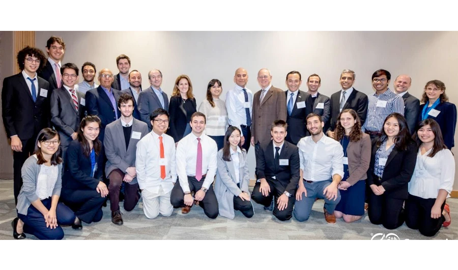 The event was attended by current and alumni Jameel-Toyota scholars; Fady Jameel, Community Jameel president, international; MIT President L. Rafael Reif; and Shinichi Yasui.