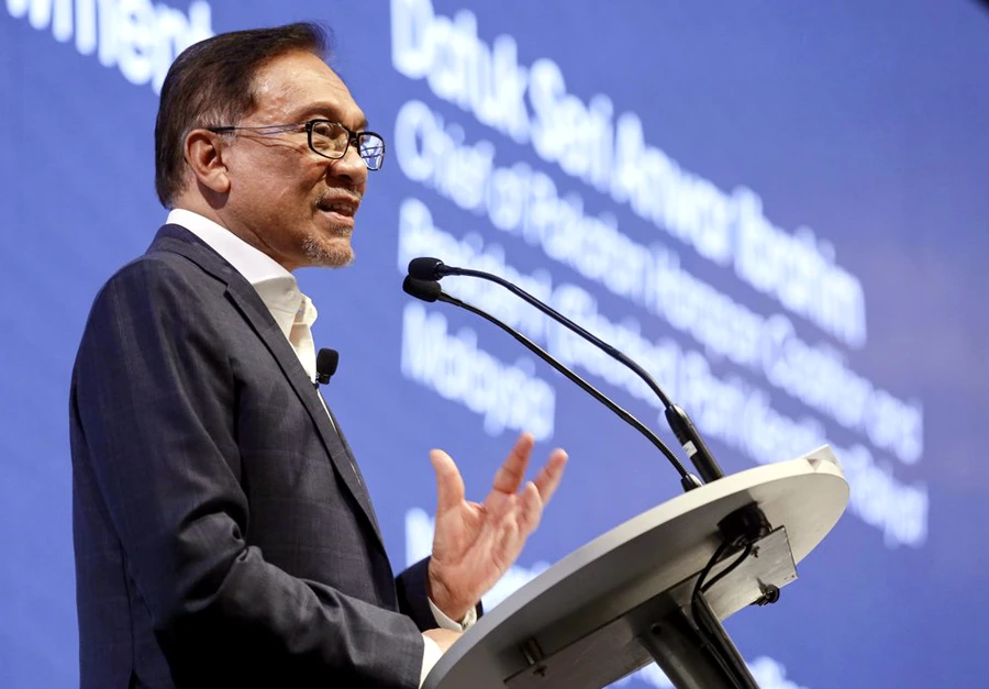Malaysian politician Anwar Ibrahim. (AP/File)