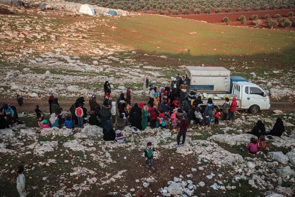 Nearly four million people in northern Syria were supported by UN cross-border aid, including 2.7 million in northwest Syria who relied solely on it. (File/AFP)