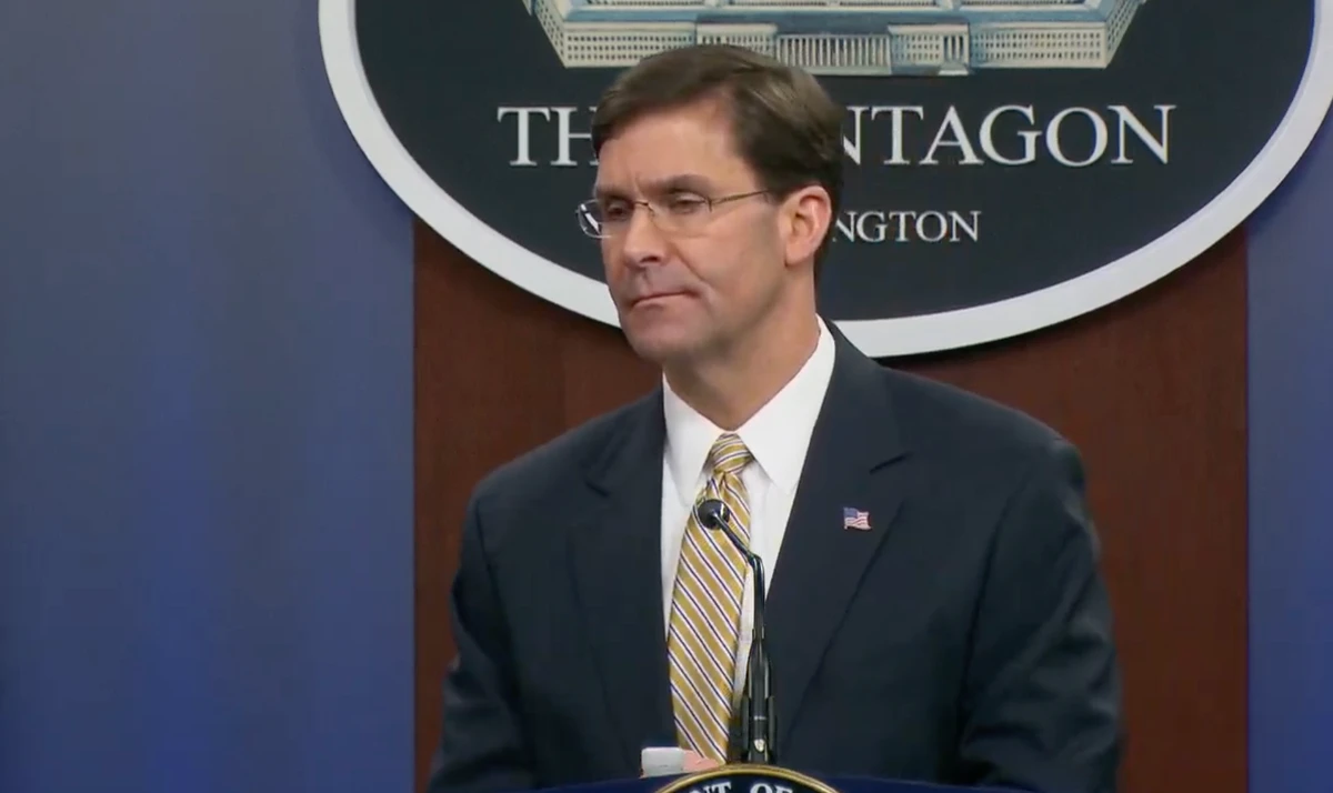 US Defense Secretary Esper: US seeks diplomacy with Iran, but must de-escalate first