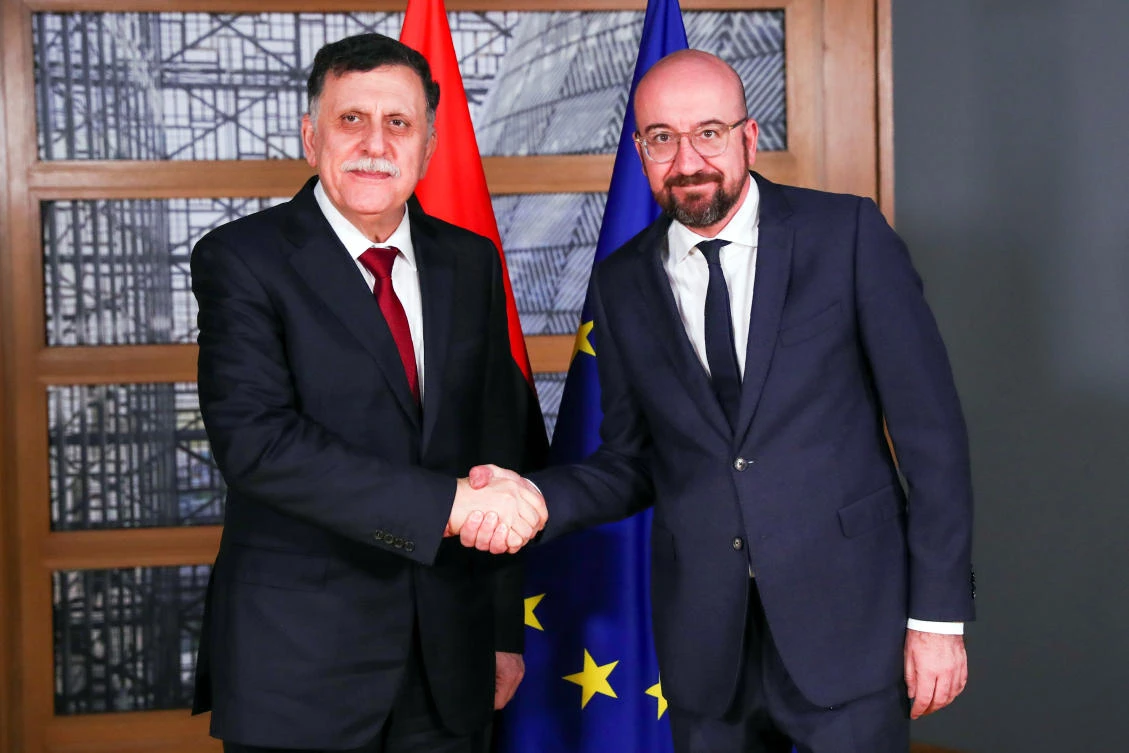 Germany warns of ‘second Syria’ as EU hosts Libya’s Al-Sarraj