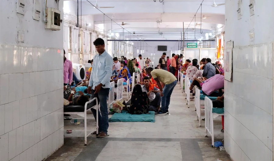 Parents’ anger grows over child death toll at Indian hospital