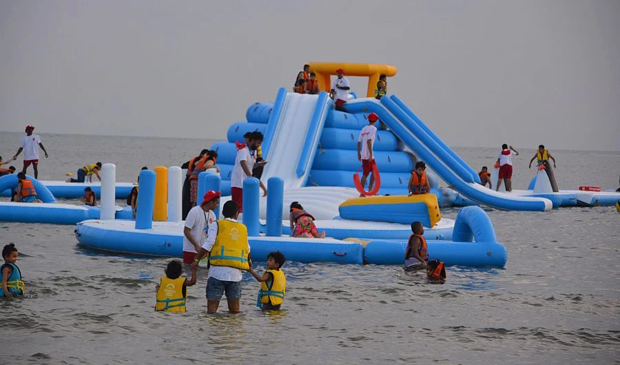 Life’s a beach for visitors to Saudi city’s winter festival
