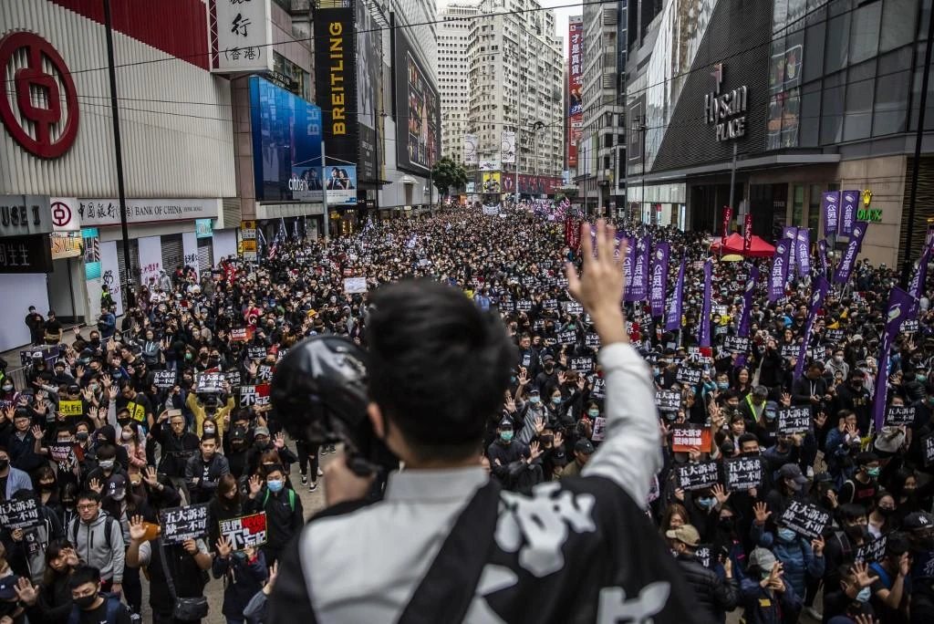 The anti-government protests in Hong Kong have evolved over the months into a broad pro-democracy campaign. (AFP)
