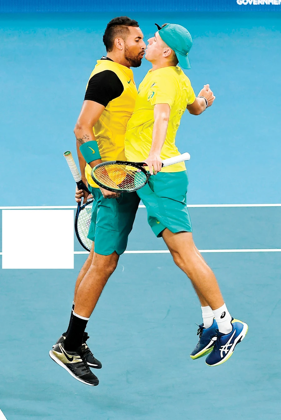 Kyrgios, de Minaur get Australia into ATP Cup semifinals