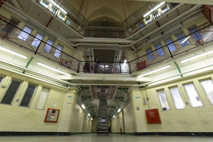 There has been a sharp increase in prisoners convicted of terrorism-related offenses in the past few years, sparking growing concerns that other inmates may become radicalized. (File/AFP)