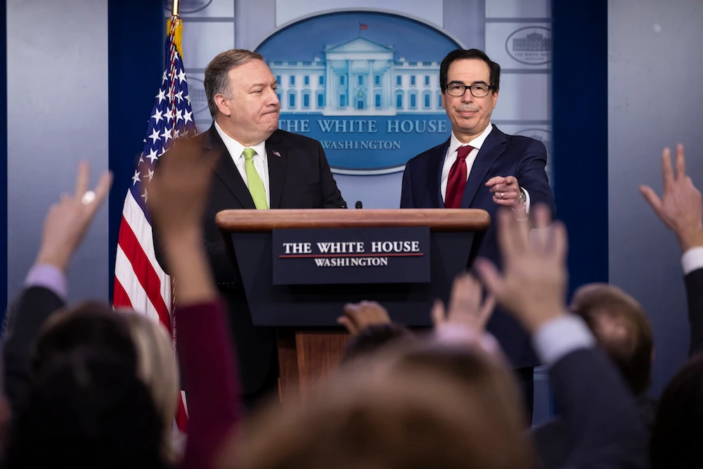 US announces new sanctions on Iran after missile strikes on bases in Iraq