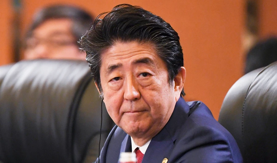 Abe will go ahead with a planned visit to the Middle East this weekend despite the crisis in the region, a spokesman said Friday, Jan. 10, 2020. (AP)