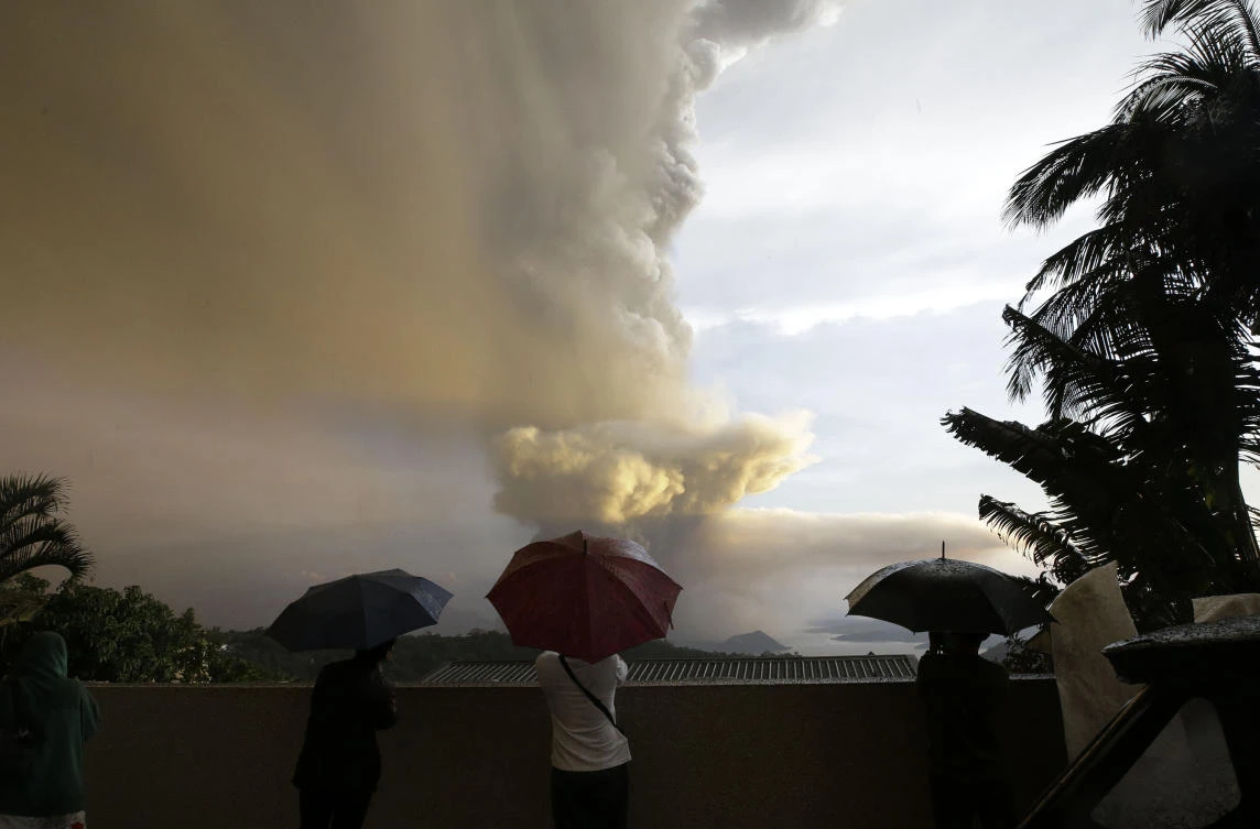 Taal Volcano forces evacuation of thousands in Philippines