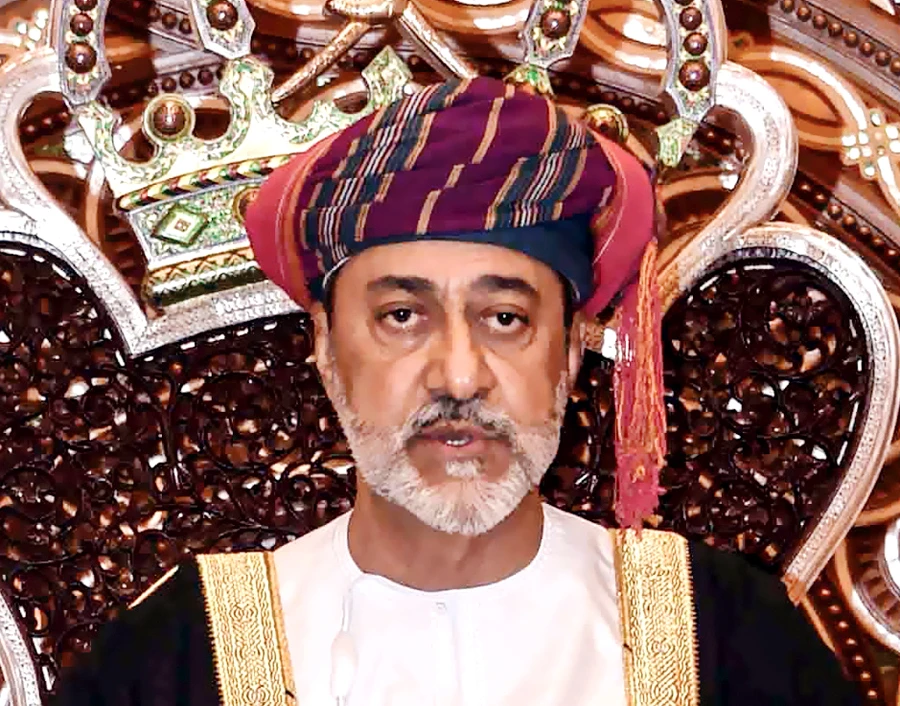 Friends and foes gather in Oman to mourn Qaboos