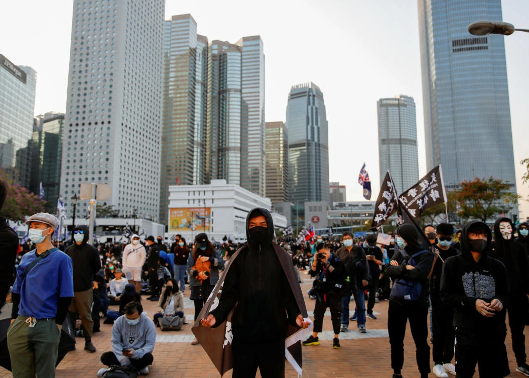 Hong Kong leader: Financial hub’s strengths intact despite protests