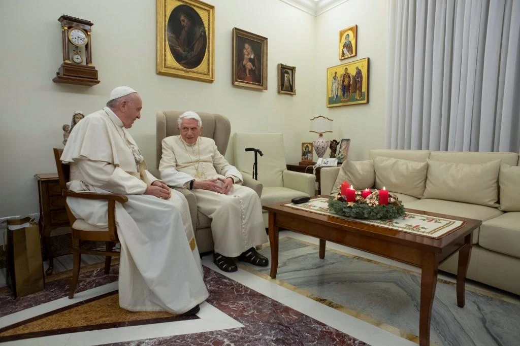 Former Pope Benedict wants name removed from controversial book: aide