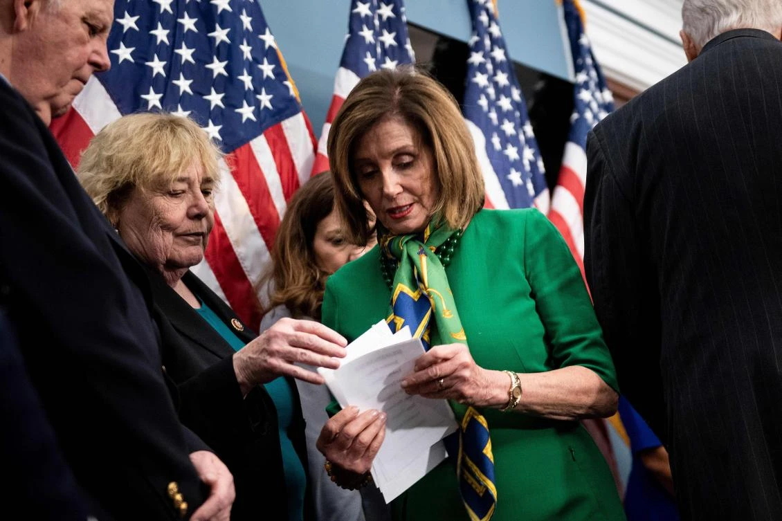 Pelosi sets Wednesday vote to send Trump impeachment to Senate