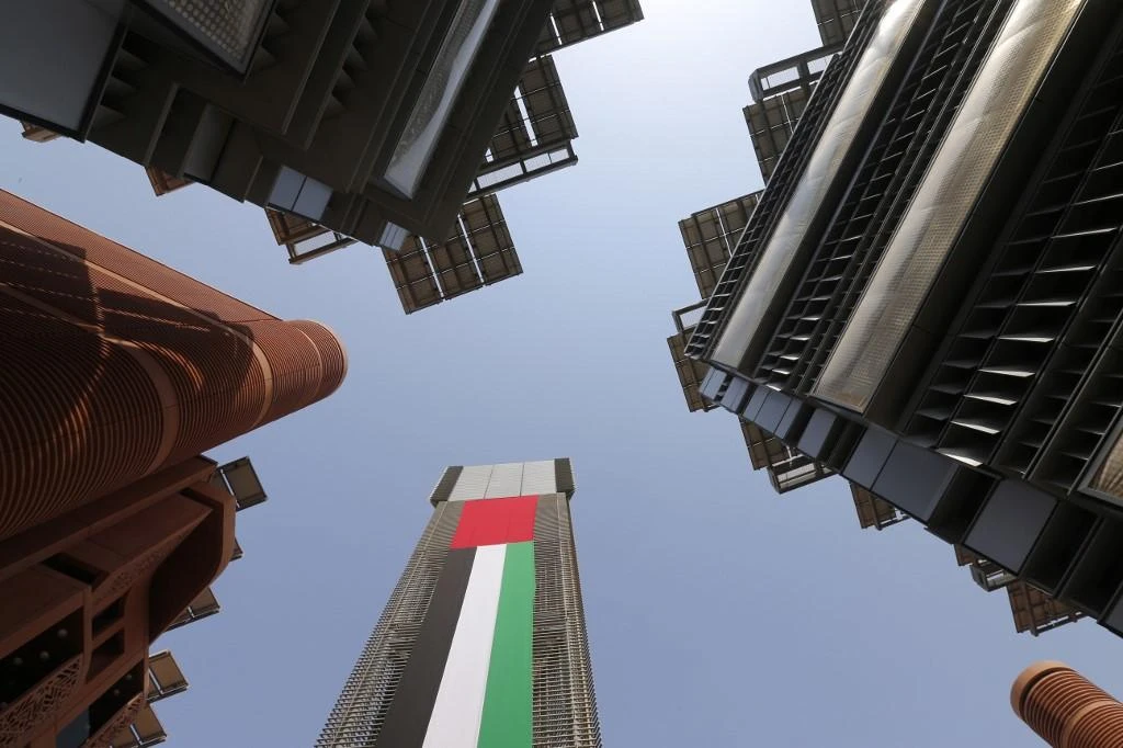 The ‘green’ REIT portfolio will initially include four commercial properties at Abu Dhabi’s Masdar city, above. (AFP)