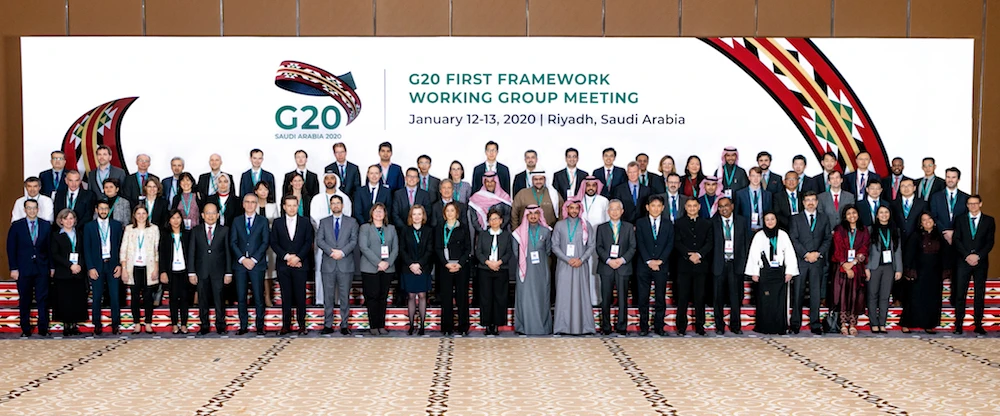 Global policymakers gathered in the Saudi capital, Riyadh, for the first gathering of the Framework Working Group (FWG) under the G20 Saudi presidency. (Supplied)