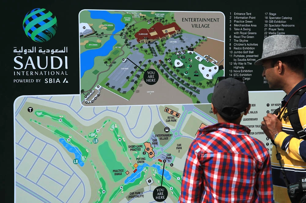 More than just golf to the Saudi International