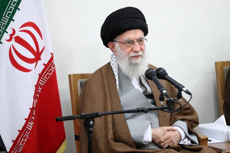The 80-year-old leader openly wept at the funeral of Gen. Qassem Soleimani and vowed “harsh retaliation” against the United States. (File/AFP)
