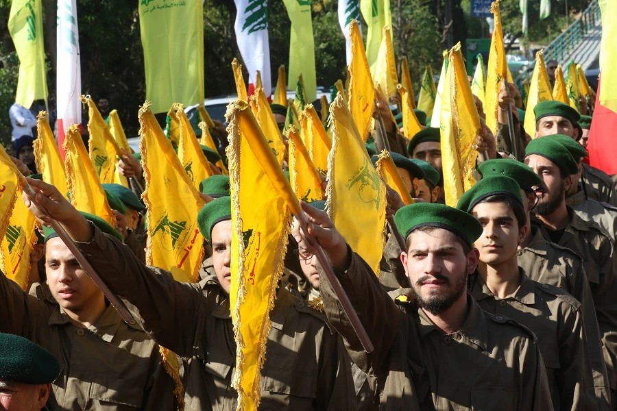 The group was established in 1982 by Iran’s Revolutionary Guards and is an important part of a regional Tehran-led alliance known as “the axis of resistance.”