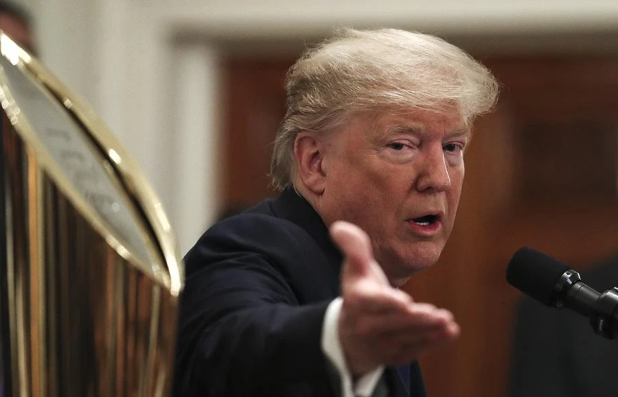 According to Trump, Khamenei’s blistering speech was a mistake. (File/AFP)