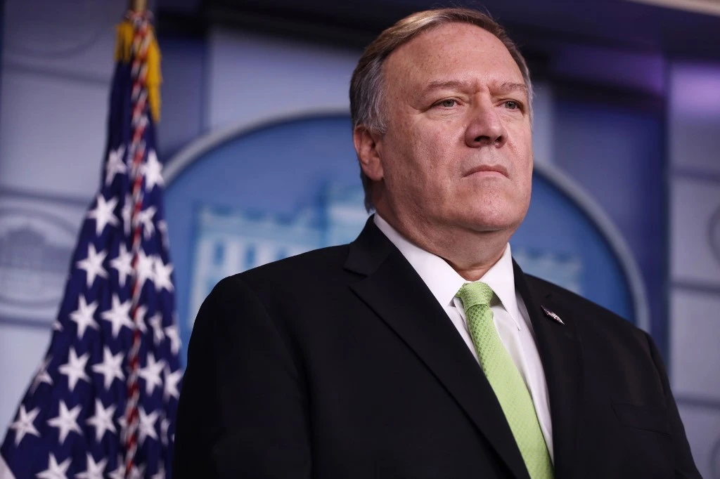 US Secretary of State Mike Pompeo called on “all nations” to classify Lebanon’s Hezbollah as a terrorist group. (FIle/AFP)