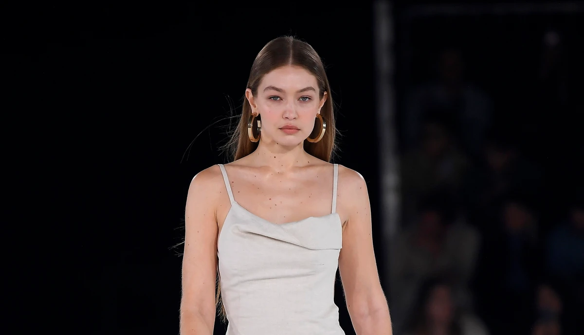 Gigi Hadid walked the runway for French fashion house Jacquemus. (Getty Images)
