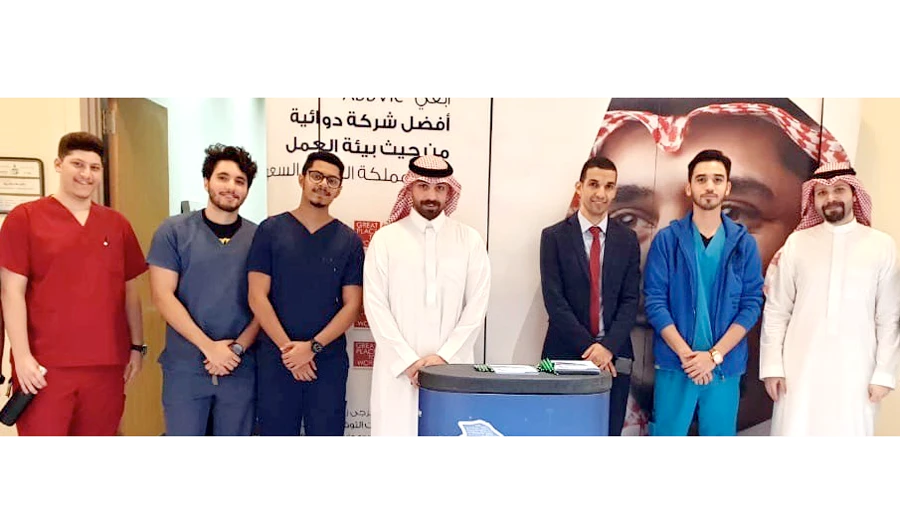 The workshop offered unique insights into the scientific role of a pharmacist to more than 100 male and female students from the university’s College of Pharmacy.
