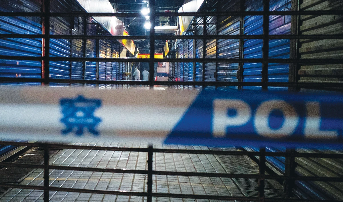 The outbreak has been traced to a seafood market in the city of Wuhan. (AFP)