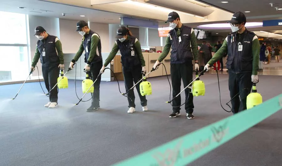 Coronavirus prompts temperature checks, extra cleaning at airports