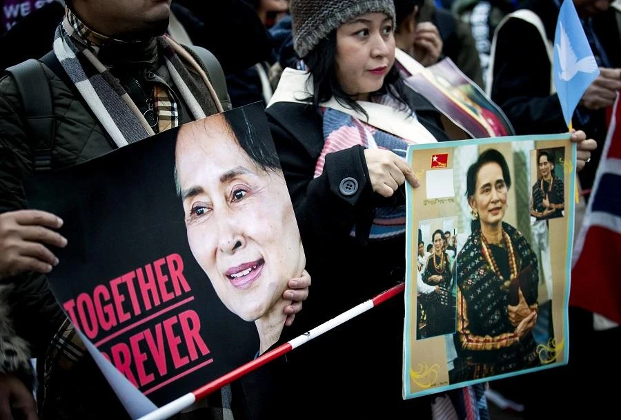 In August 2017, Myanmar’s military launched what it called a clearance campaign in northern Rakhine State in response to an attack by a Rohingya insurgent group. (File/AFP)