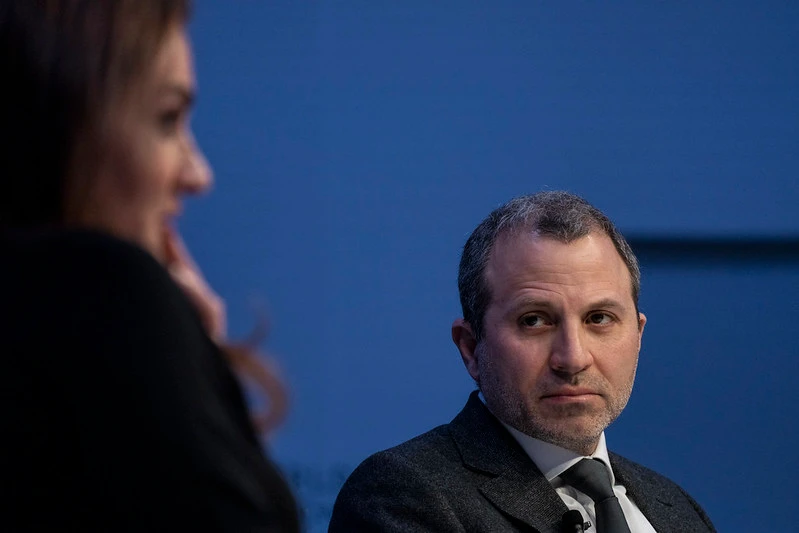 Former Lebanese FM Gebran Bassil comes under fire in Davos panel