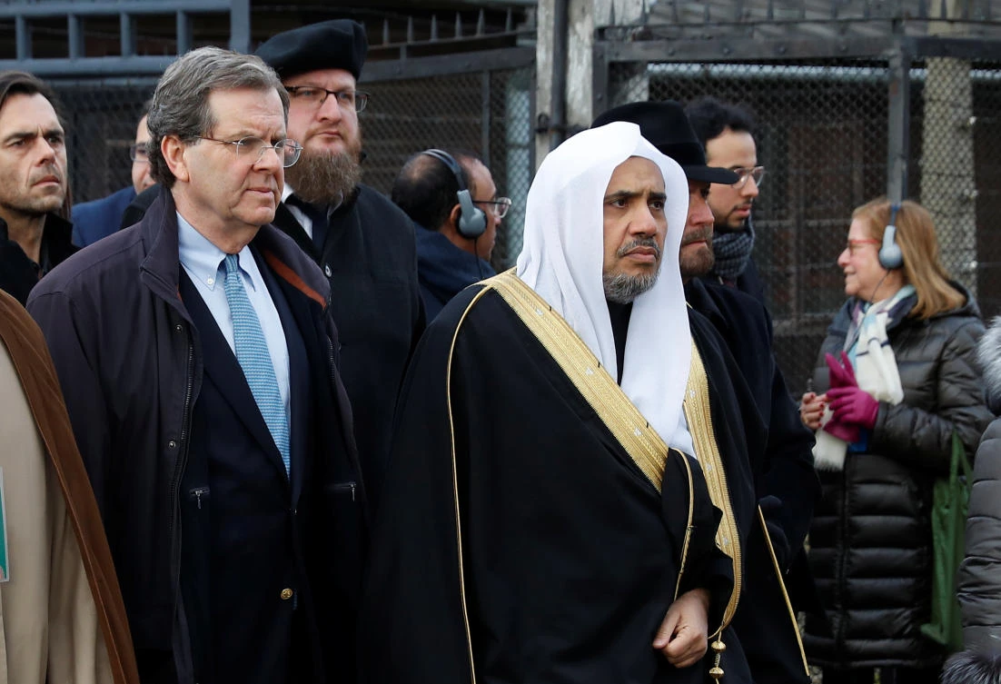Muslim World League chief leads delegation to Auschwitz for Holocaust memorial