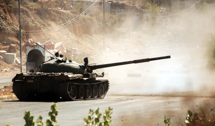 Dozens killed near Sanaa as army targets rebel supply lines