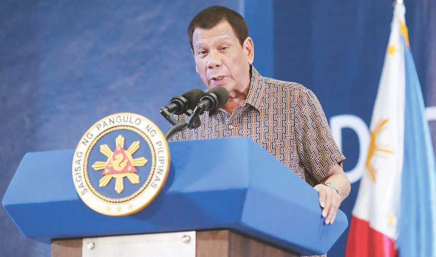 Earlier, Duterte said he would give the US a month to restore Dela Rosa’s visa. (AP)