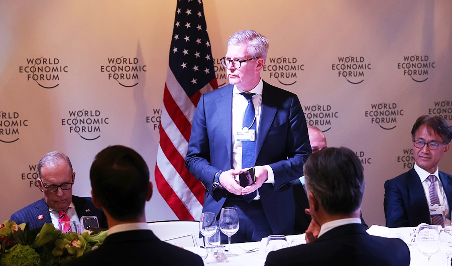 Ericsson CEO Borje Ekholm. The company’s position as a leader in 5G has not protected it from costs associated with the technology. (Reuters)